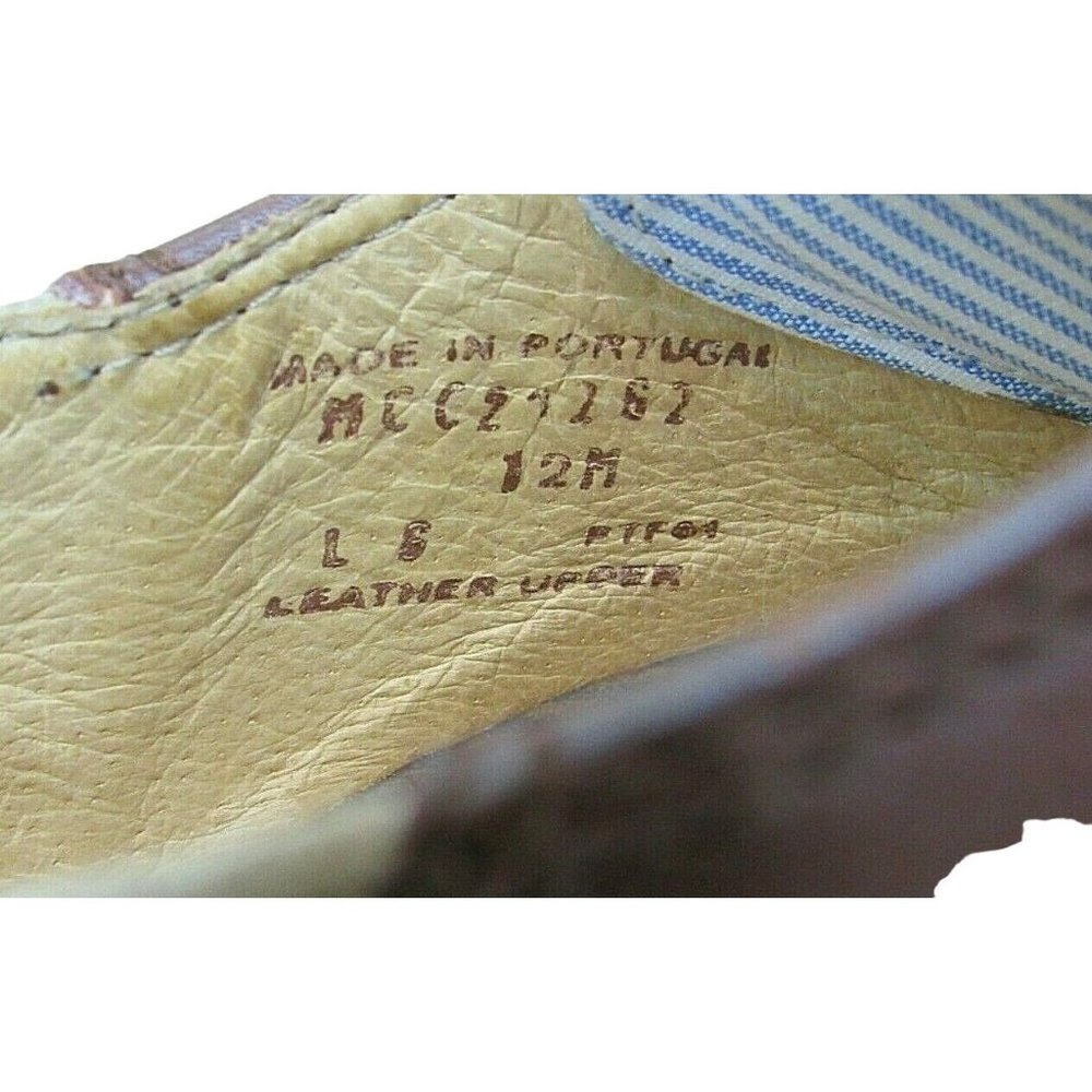 Tommy Hilfiger Men's Vintage Brown Suede Leather Oxford Shoe Size 11 M - Picture 7 of 8